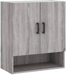 vidaXL Wandschrank Grau Sonoma 60x31x70 cm Holzwerkstoff Modell 5