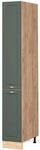 Vicco Apothekerschrank Fame-Line Gr&uuml;n-Gold Landhaus/Goldkraft Eiche 30 cm