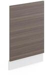 Vicco Frontblende R-Line Geschirrsp&uuml;ler Frontt&uuml;r Grau/Wei&szlig; 45 cm ohne