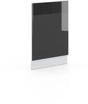 Vicco Frontblende Fame-Line Anthrazit Hochglanz/Wei&szlig; 45 cm ohne Arbeitsplatte