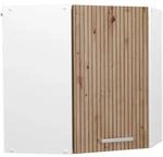Vicco Eckh&auml;ngeschrank R-Line K&uuml;chen-Eckschrank Artisan-Eiche/Wei&szlig; 57 cm