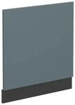 Vicco Frontblende R-Line Blau-Grau/Anthrazit 60 cm ohne Arbeitsplatte