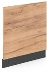 Vicco Frontblende R-Line Goldkraft Eiche/Anthrazit 60 cm ohne Arbeitsplatte