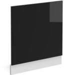 Vicco Frontblende R-Line Schwarz Hochglanz/Wei&szlig; 60 cm ohne Arbeitsplatte