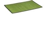 Relaxdays Tischset 6er Set Bambus Gr&uuml;n Rutschhemmend 45 cm x 30 cm