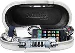 Master Lock Reise-Safe inkl. Stahlkabel u. Kombinationsschloss 5900EURDWHT Wei&szlig;