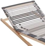 AM Qualit&auml;tsmatratzen 7 Zonen Lattenrost Verstellbar & Vormontiert Made in...