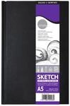 Daler-Rowney Simply Skizzenbuch Mittlere K&ouml;rnung 100gsm Hardcover A5 Softwei&szlig;