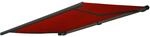 MCW Elektrische Kassettenmarkise H123 4,5x3m Acryl Bordeaux-Rot Rahmen Anthrazit