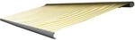 MCW Ersatz-Bezug f&uuml;r Markise H124 Polyacryl Gelb-Wei&szlig;