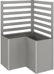 Biohort Rankgitter 2 Stk. f&uuml;r HochBeet/Belvedere L100 Quarzgrau-Metallic