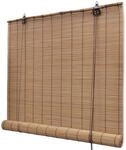 vidaXL Braunes Bambusrollo 140 x 160 cm