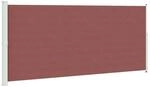 vidaXL Seitenmarkise Ausziehbar 220x500 cm Braun 313432