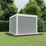 Ximax Seitenmarkise Aluminium Pergola Elektrisch 300 cm Wei&szlig;