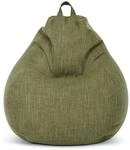 Green Bean Sitzsack Home, 80 x 90 x 50 cm Linen Waschbarer Bezug mit