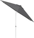 Kettler Marktschirm &Oslash; 300 cm Silber-Anthrazit mit Knickfunktion