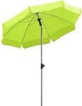 Schneider Balkonschirm Locarno &Oslash; 150 cm Apfelgr&uuml;n mit Knickfunktion