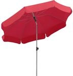 Schneider Balkonschirm Locarno &Oslash; 200 cm Rot mit Knickfunktion