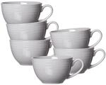 Ritzenhoff & Breker Levi Kaffeetasse 220 ml 6er Set Grau