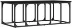 vidaXL Couchtisch Schwarz 100x50x35,5 cm Holzwerkstoff