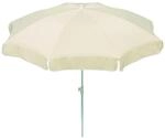 Schneider Balkonschirm Ibiza &Oslash; 200 cm Natur mit Push-Up Mechanik