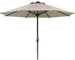 Schneider Marktschirm Korsika &Oslash; 320 cm Natur mit Kurbelmechanik