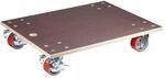 Wagner Transporthilfe 1348 Tragkraft 1000 kg 780 mm x 590 mm x 24 mm FSC&reg;