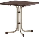 Sieger Klapptisch Quadratisch Champagner 70 cm x 70 cm