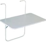 Barths Balkon-H&auml;ngetisch rechteckig 60 cm x 40 cm Wei&szlig;
