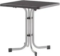 Sieger Klapptisch Quadratisch Graphit 70 cm x 70 cm