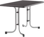 Sieger Klapptisch Rechteckig Graphit 70 cm x 115 cm