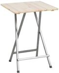 Fun Star Stehtisch Kiefernholz &Oslash; 80 cm x 110 cm Beige