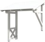 Skan Holz Haust&uuml;r-Vordach Paderborn 3 Wei&szlig;,asiert 242 cm x 156 cm