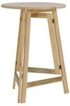 Fun Star Stehtisch Kiefernholz 78 cm x 111 cm Beige
