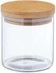 Relaxdays Vorratsgl&auml;ser 3er Set Glas Transparent mit Deckel Luftdicht 500 ml
