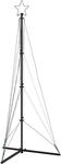 vidaXL LED Weihnachtsbaum 363 LEDs Warmwei&szlig; 182 cm 4016408
