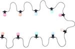 Globo LED-Lichterkette Nirvana L&auml;nge 7,5 m