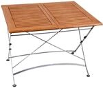 Garden Pleasure Klapptisch Wien Rechteckig Braun-Schwarz 150 cm x 90 cm