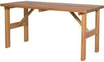 Gartentisch das Tessin Rechteckig Braun 73 cm x 150 cm