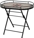 Siena Garden Klapptisch Rechteckig 41 cm x 68 cm