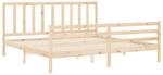 vidaXL Massivholzbett ohne Matratze 200x200 cm Kiefer 3193876