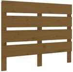 vidaXL Kopfteil Honigbraun 100x3x80 cm Massivholz Kiefer 821335