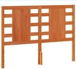 vidaXL Kopfteil Wachsbraun 135 cm Massivholz Kiefer 844333