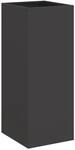 vidaXL Pflanzk&uuml;bel Schwarz 32x29x75 cm Stahl 841571