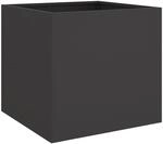 vidaXL Pflanzk&uuml;bel Schwarz 42x40x39 cm Stahl 841547