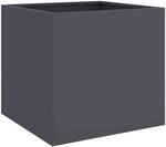 vidaXL Pflanzk&uuml;bel Anthrazit 49x47x46 cm Stahl 841563