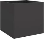 vidaXL Pflanzk&uuml;bel Schwarz 49x47x46 cm Stahl 841559