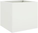 vidaXL Pflanzk&uuml;bel Wei&szlig; 49x47x46 cm Stahl 841561