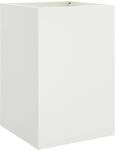 vidaXL Pflanzk&uuml;bel Wei&szlig; 52x48x75 cm Stahl 841584