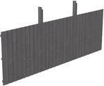 Skan Holz R&uuml;ckwand Deckelschalung 550 x 180 cm Fichte Schiefergrau